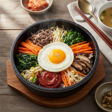 Korean bibimbap