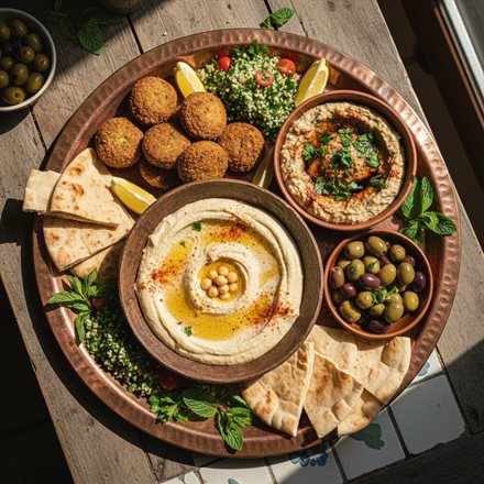 Middle Eastern mezze